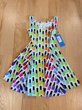 NWT Terez nail polish dress 10/12